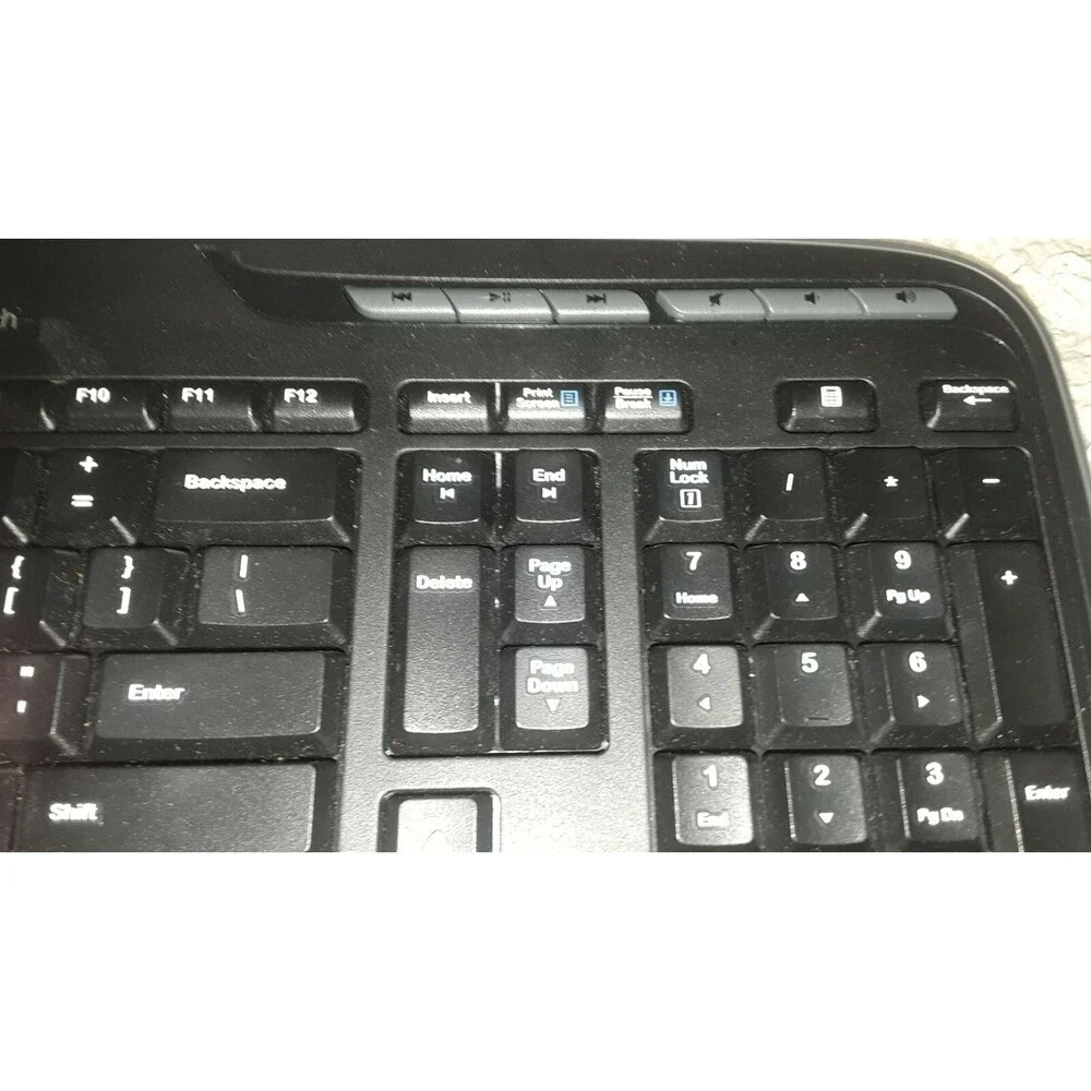Logitech Wireless Keyboard K330 Y-R0009 NO USB Receiver Keyboard Only Used